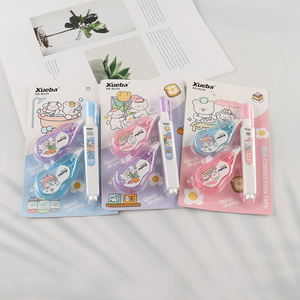 Good Quality 3PCS Correction Tape and Correction Fluid Set Kids Students Stationery