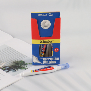 Wholesale 6ml Non-Toxic Correction Fluid Correction Pen Student School Stationery