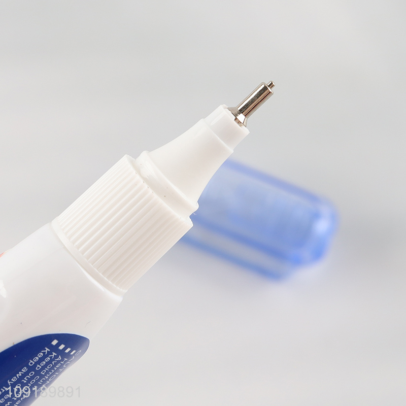 Wholesale 6ml Non-Toxic Correction Fluid Correction Pen Student School Stationery
