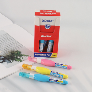 Good Quality 4ml Non-Toxic Fast Drying Correction Fluid Pen for Kids Stuents