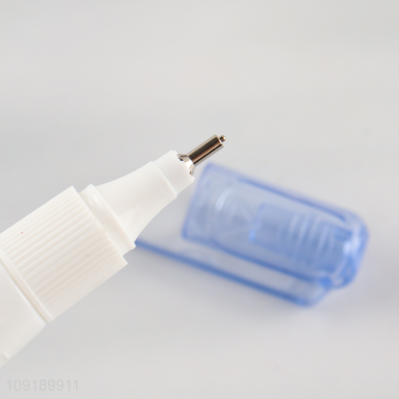 Wholesale 4ml Metal Tip Correction Fluid Non-Toxic Correction Pen School Supplies