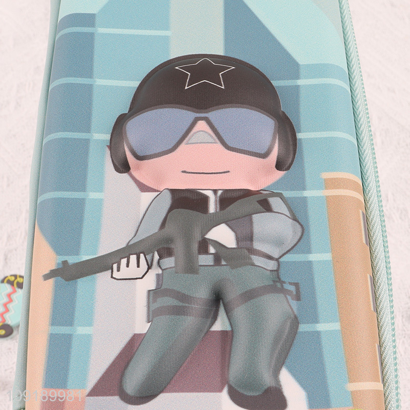 China products school kids stationery pencil case with zipper