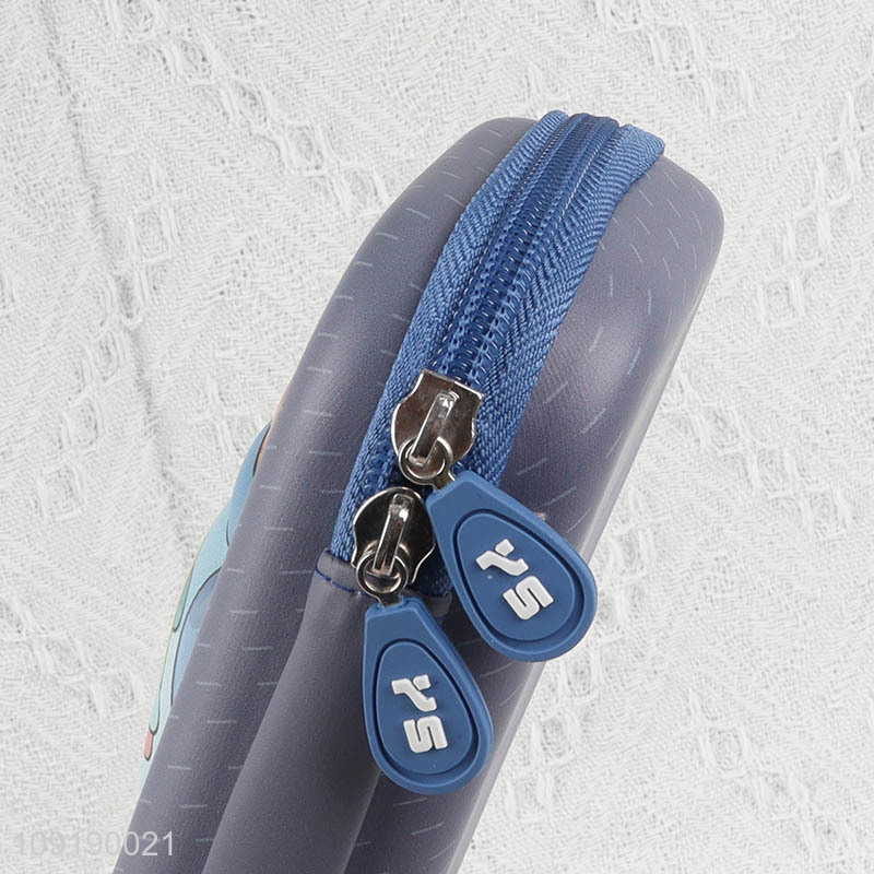 Hot selling cartoon school kids large capacity stationery pencil case