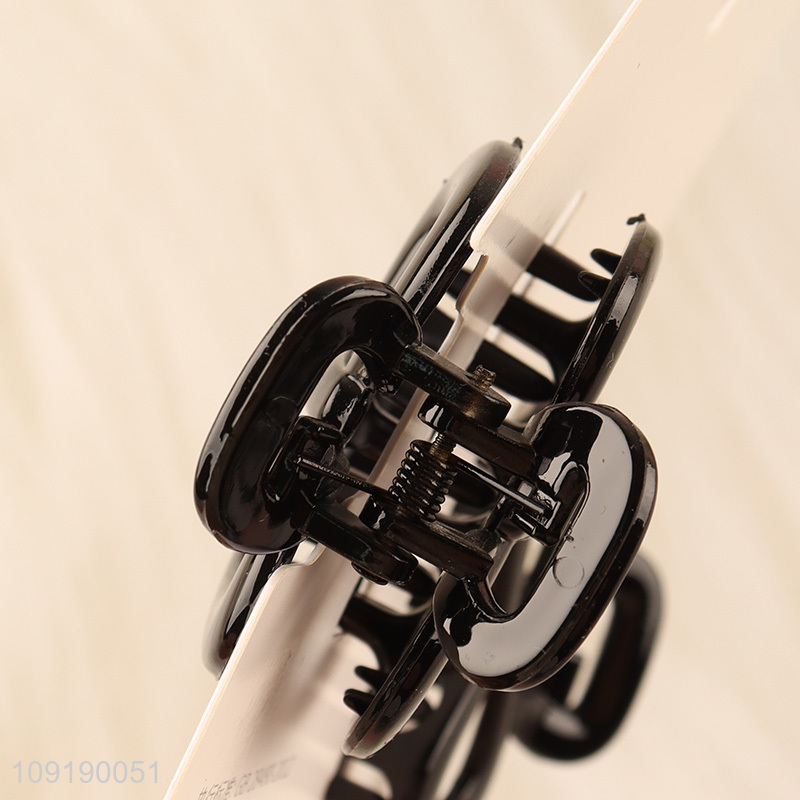 Hot Selling 2 Pieces Black Hair Claw Clips Hair Accessories