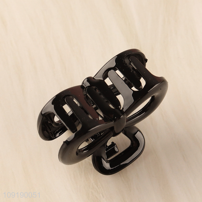 Hot Selling 2 Pieces Black Hair Claw Clips Hair Accessories