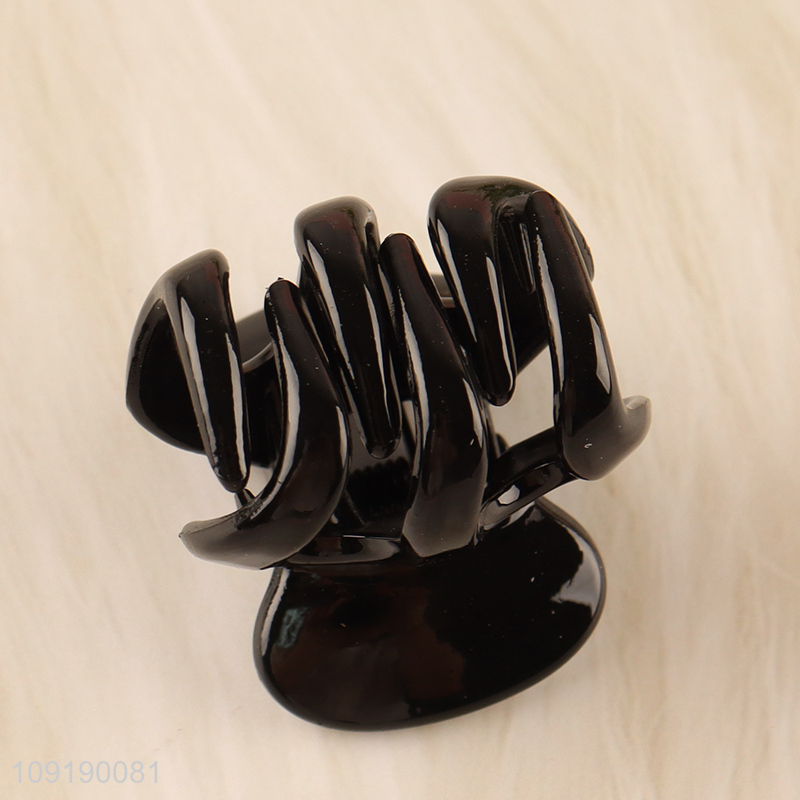 High Quality 2 Pieces Black Hair Claw Clips Small Hair Clips