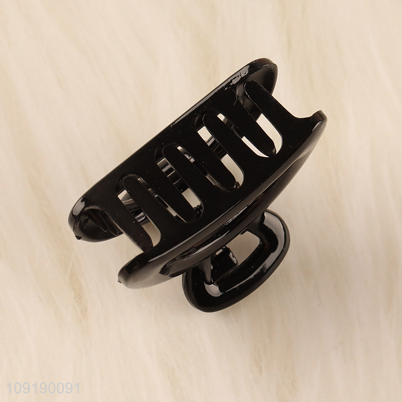 Wholesale 2 Pieces Black Hair Claw Clips Strong Hold Hair Clamps