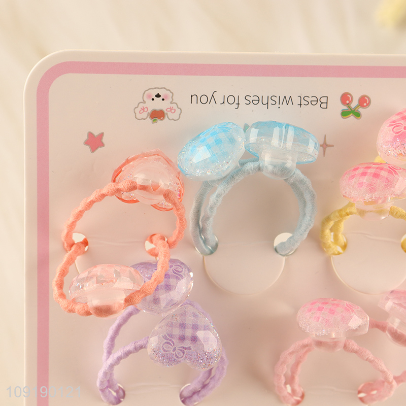 Hot Selling Elastic Hair Ties Cute Ponytail Holders for Girls