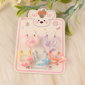 Hot Selling Elastic Hair Ties Cute Ponytail Holders for Girls