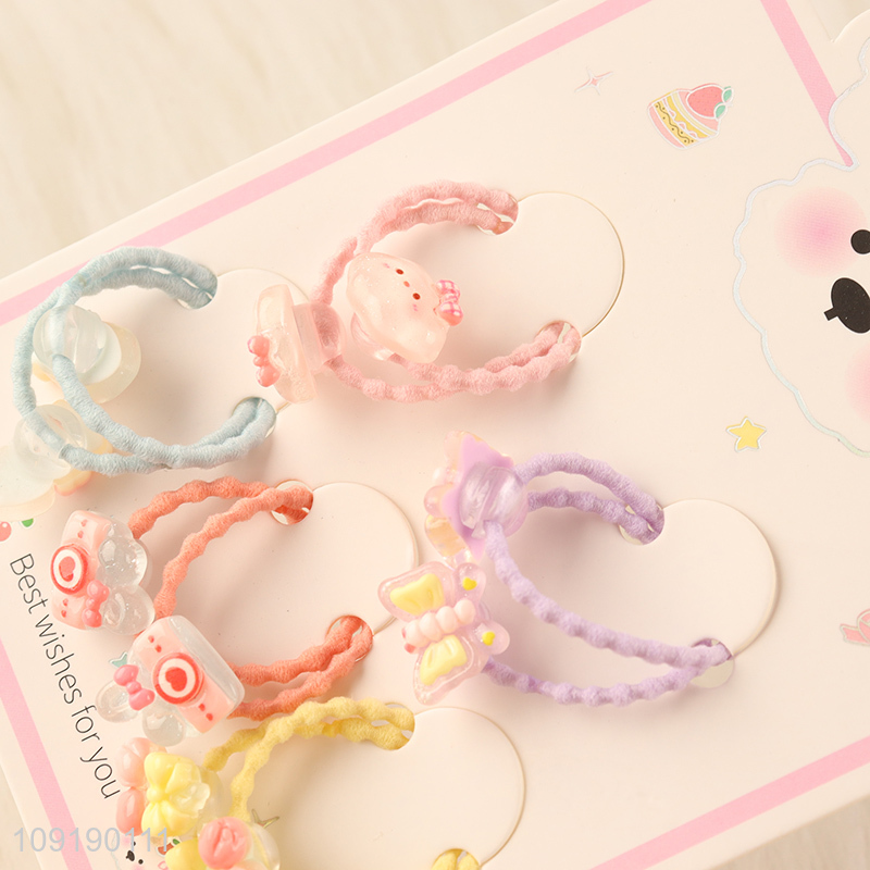 New Arrival Toddlers Hair Ties Elastic Hair Bands for Girls