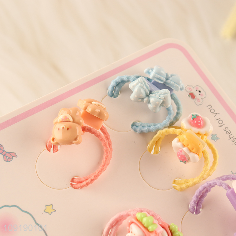 Good Quality Cute Hair Ties Ponytail Holder for Kids Toddlers
