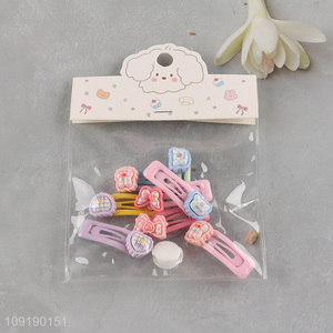 Good Quality Candy Colored Hair Clips Girl Cute Hair Clips
