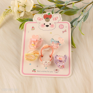 High Quality Cute Elastic Hair Ties for Kids Girls Toddlers