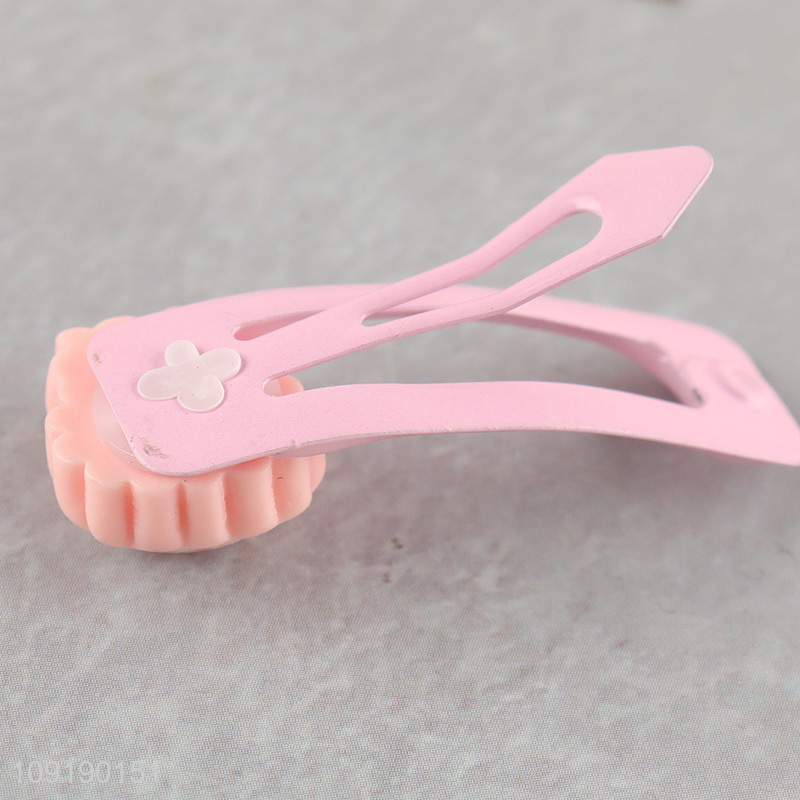 Good Quality Candy Colored Hair Clips Girl Cute Hair Clips