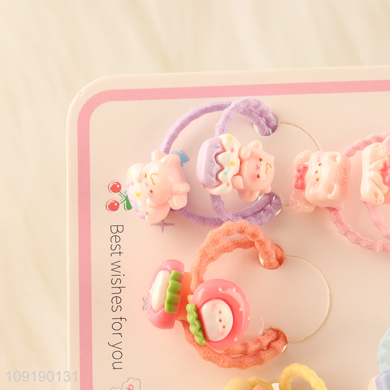 New Product Cute Hair Ties Elastic Hair Ties for Kids Girls