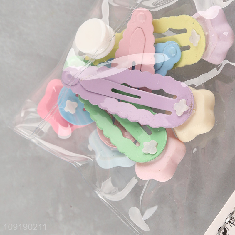 China Imports Girl Hair Clips Candy Colored Cute Hair Clips