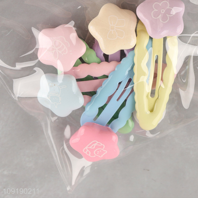 China Imports Girl Hair Clips Candy Colored Cute Hair Clips