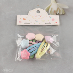 China Imports Girl Hair Clips Candy Colored Cute Hair Clips