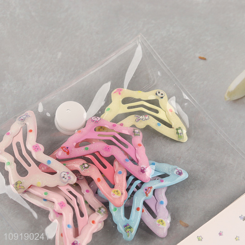 Good Quality Butterfly Hair Clips Candy Colored Snap Hair Clips