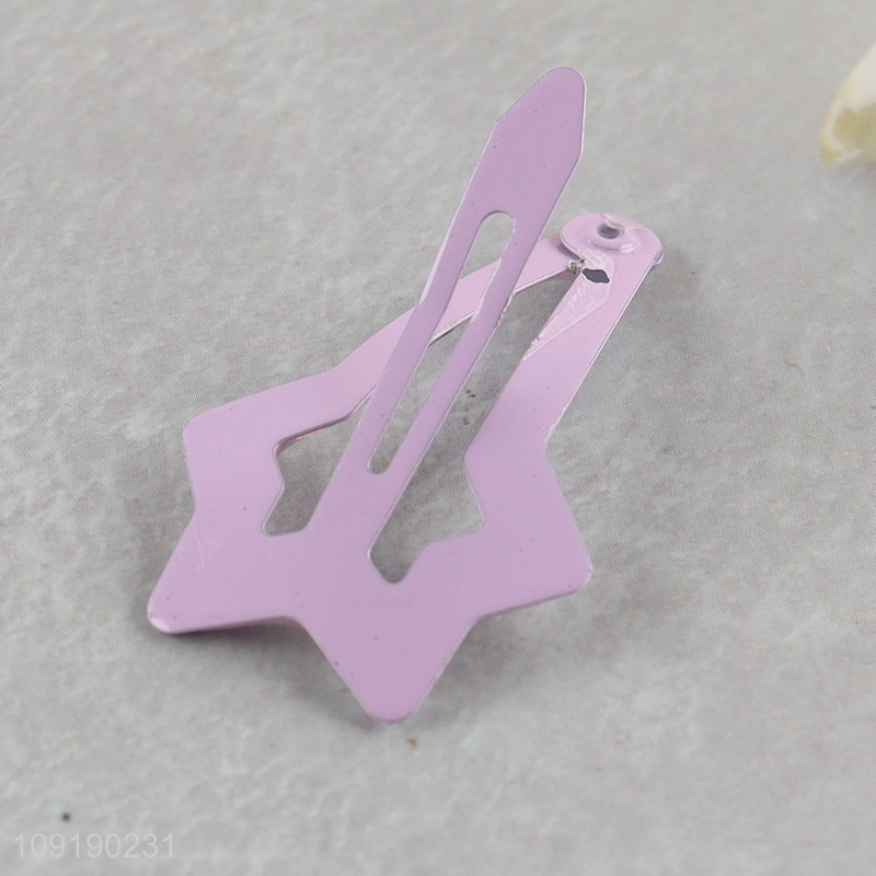 Online Wholesale Star Hair Clips Snap Hair Clips for Girls