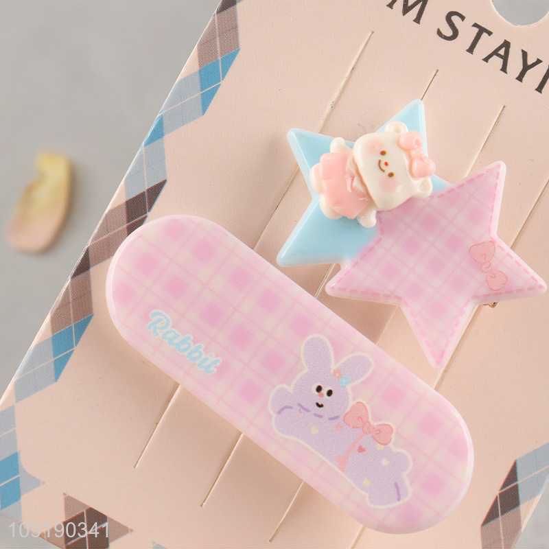 Online Wholesale Girl Cute Hair Clips Cute Acrylic Hair Clips