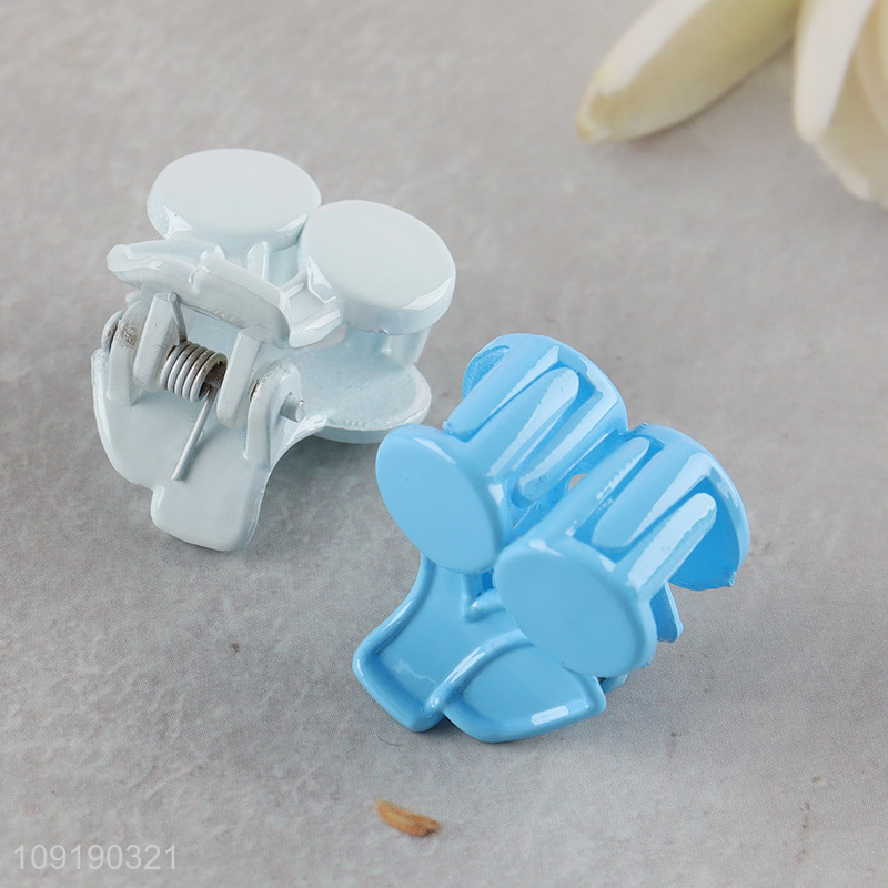 Hot Selling Colorful Small Hair Claw Clips Non-Slip Jaw Clips