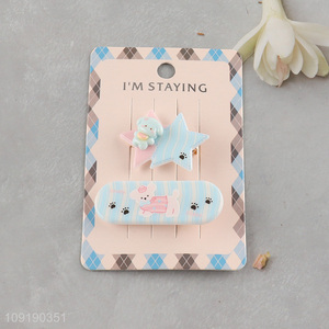 Good Quality Cute Hair Clips Acrylic Hair Accessories for Girls