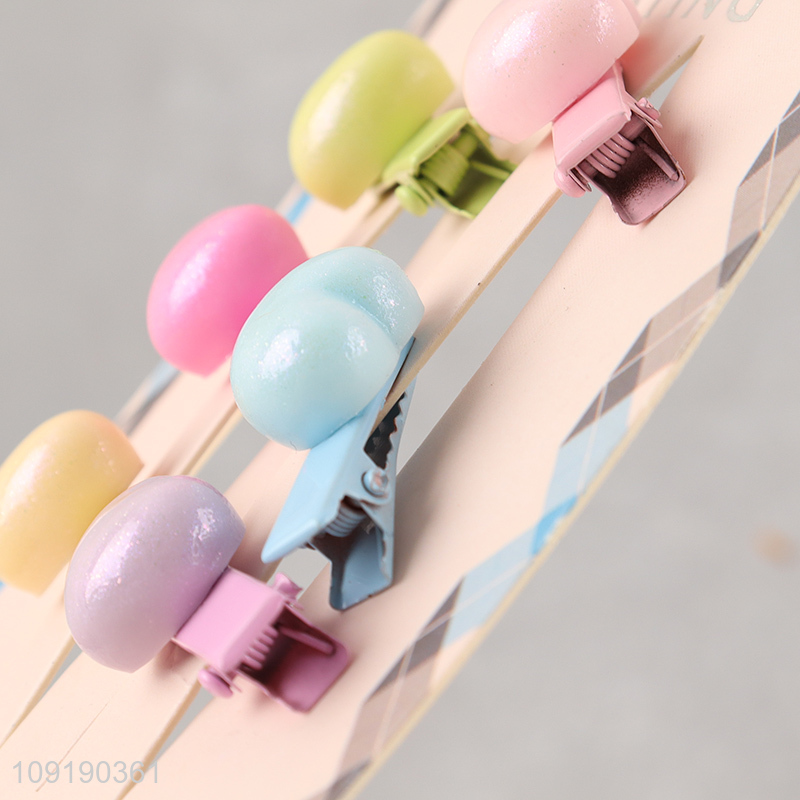 New Arrival Cute Hair Clips Resin Hair Clips for Little Girls