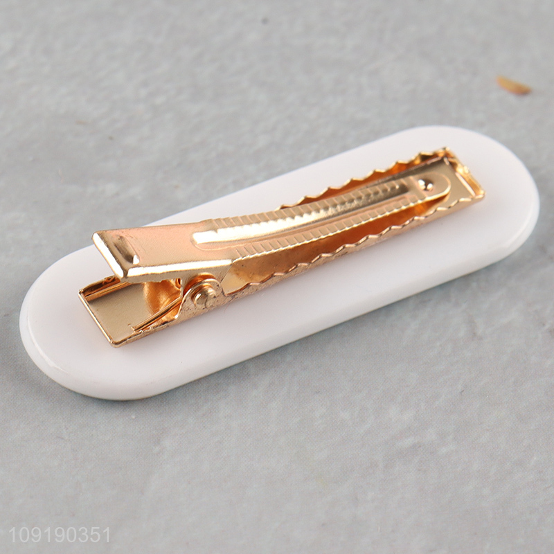 Good Quality Cute Hair Clips Acrylic Hair Accessories for Girls