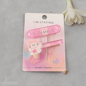 High Quality Cute Hair Clips Girl Hairpins Fashion Accessories