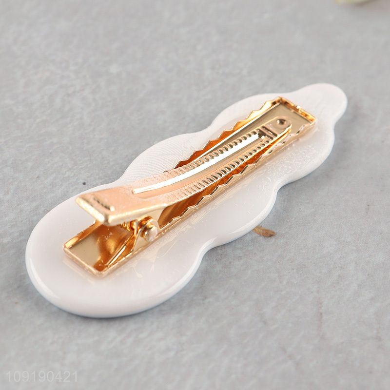Factory Supply Cute Hair Clips Acrylic Hair Accessories for Girls