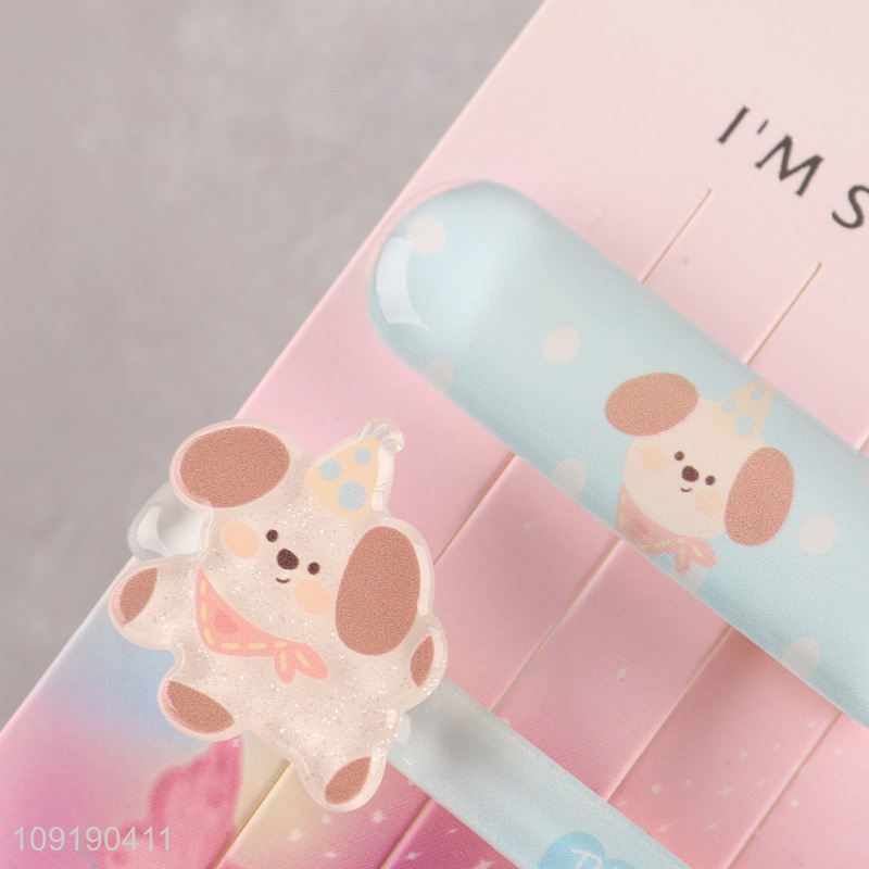 China Imports Girl Cute Hair Clips Cute Acrylic Hair Clips