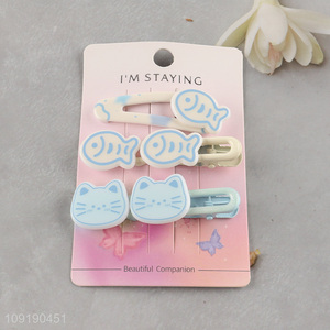 New Arrival Girl Cute Hair Clips Kids Girls Hair Accessories