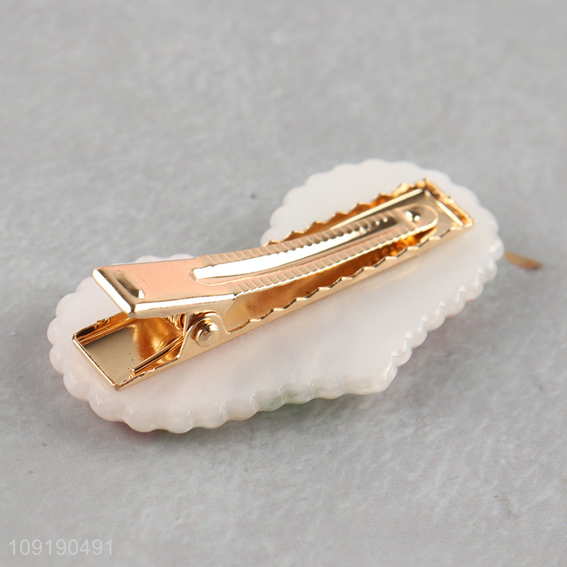 Factory Price Cute Hair Clips Acrylic Hair Accessories for Girls