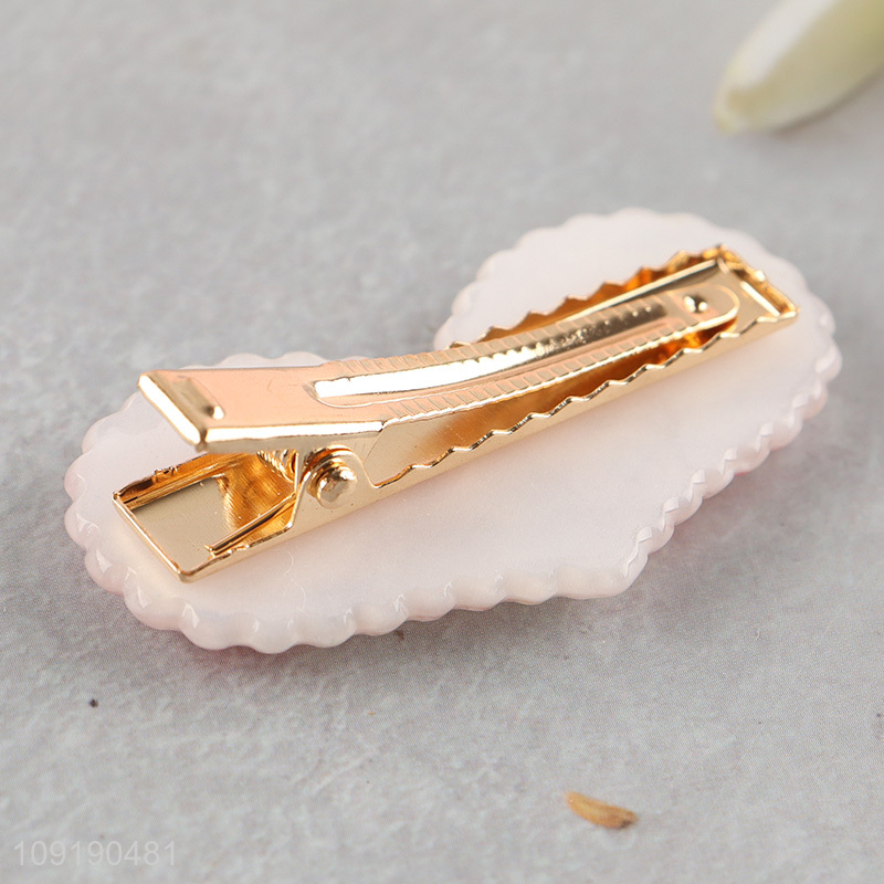 High Quality Girl Cute Hair Clips Cute Acrylic Hair Clips