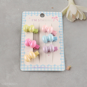 China Imports Cute Hair Clips Resin Hair Clips for Little Girls