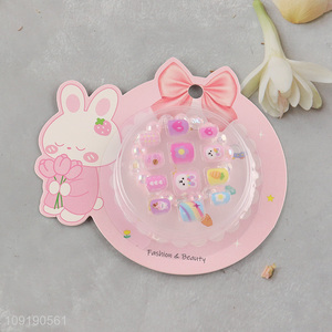 Good Quality Girls Press On Nails Short Artificial False Nails