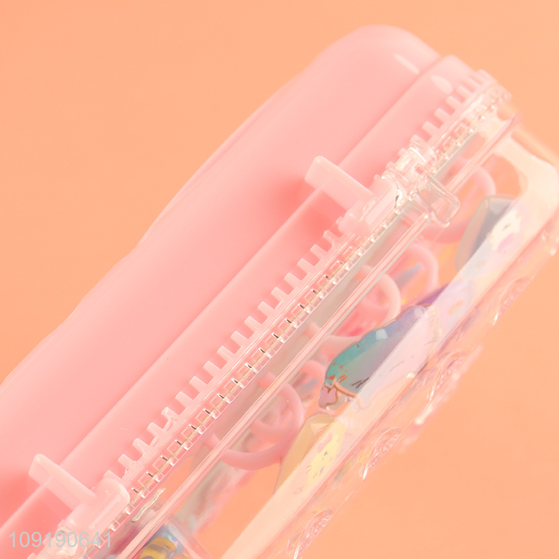 China Imports Girls Handbag Press On Nails Hair Ties Loose Beads Set