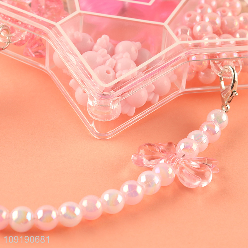 Good Quality Loose Beads Jewelry Bracelet Making Kit for Girls