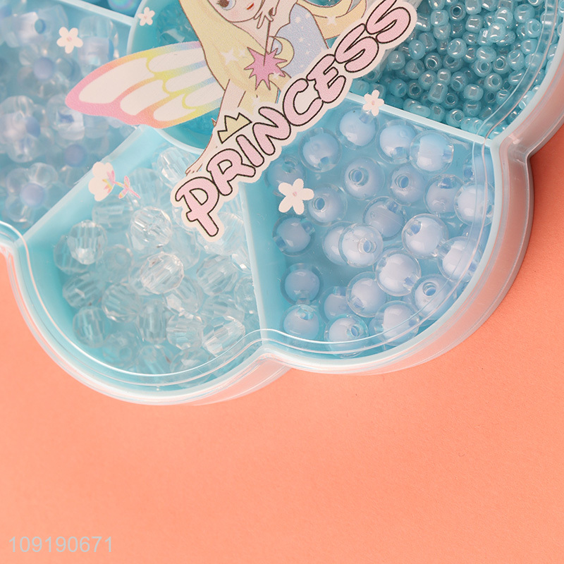 New Arriavl Loose Beads Jewelry Making Kit Girls Birthday Gifts