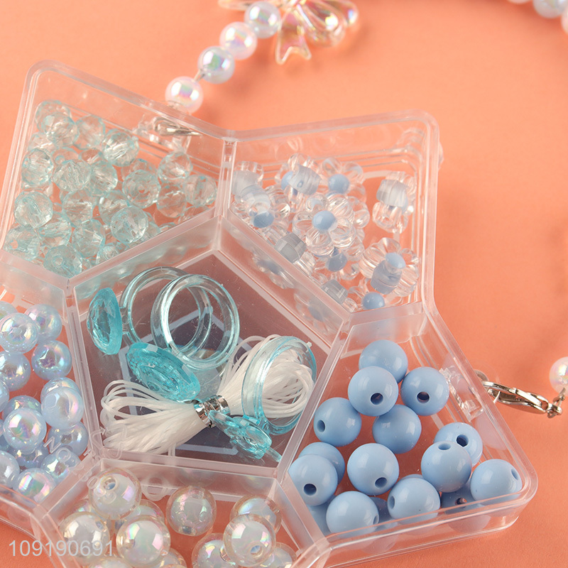 Factory Price Loose Beads Jewelry Necklace Making Kit for Kids