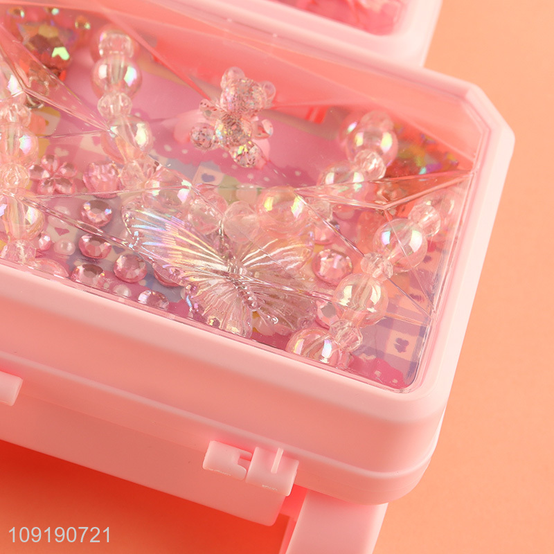 New Arrival Girls Gift Box Fashion Jewelry Bracelet Rhinestone Set