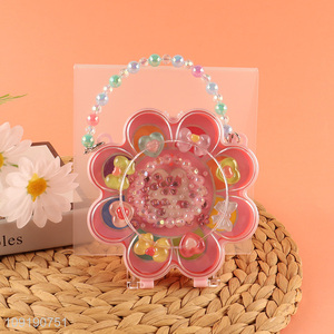 Wholesale Gift Box Cute Bracelet Ring Gem Rhinestone Set for Girls