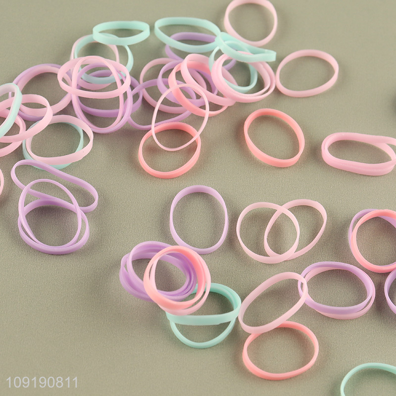New Product Multi Color Elastic No Damage Hair Ties for Toddlers