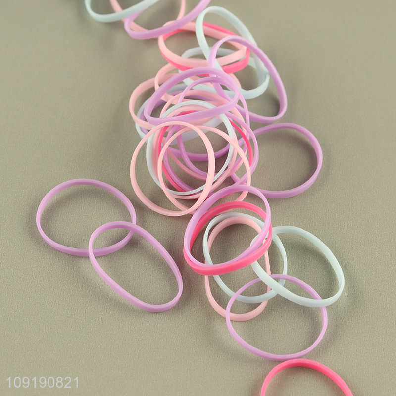 High Quality Colorful Hair Ties Elastic Hair Bands for Girls