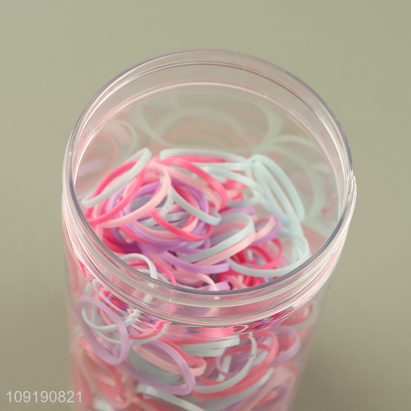 High Quality Colorful Hair Ties Elastic Hair Bands for Girls