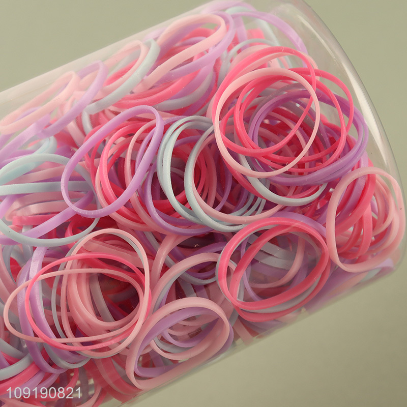 High Quality Colorful Hair Ties Elastic Hair Bands for Girls