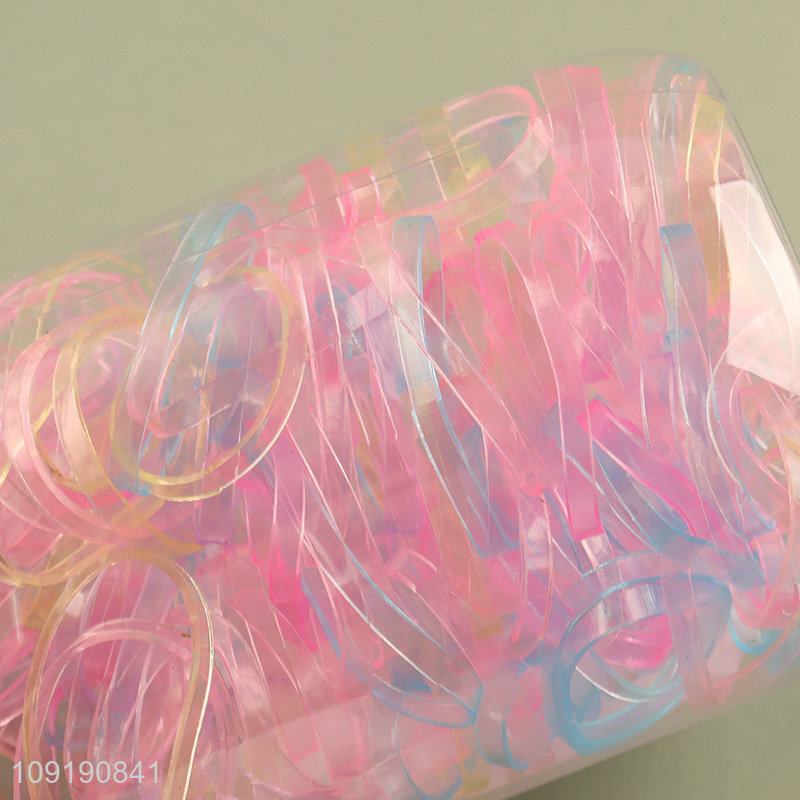 China Imports Colorful Elastic Hair Ties for Baby Toddler Kids
