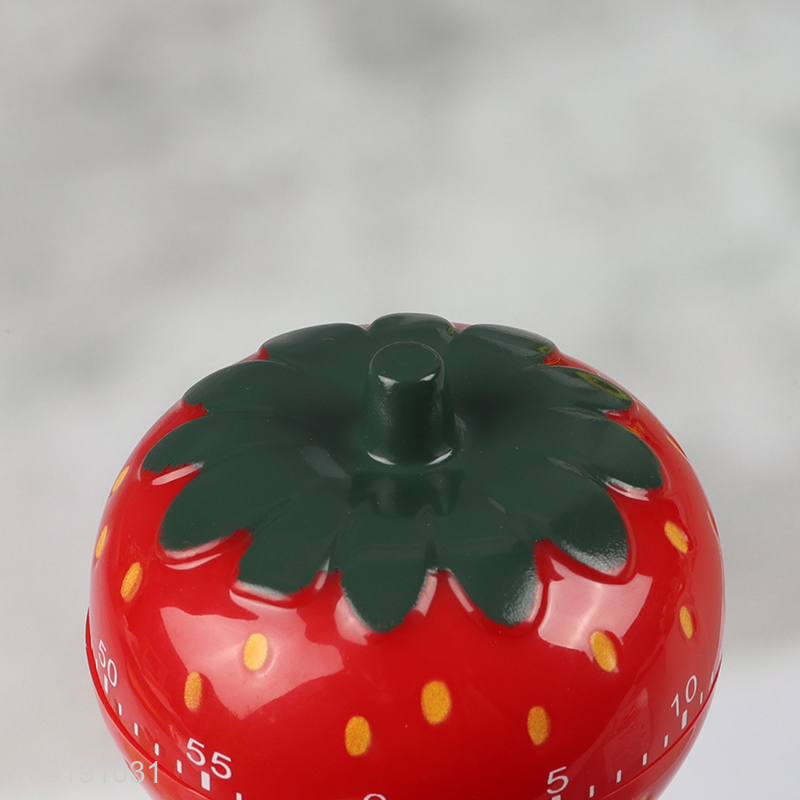 China factory household strawberry shape cooking timer kitchen timer