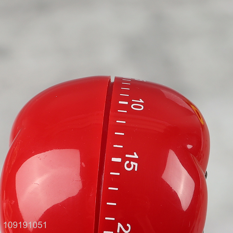 Popular products plastic tomato shape cooking timer kitchen timer for household